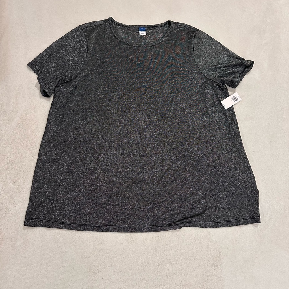 Old Navy Gray Short Sleeve Tee